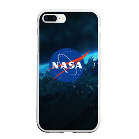 Чехол для iPhone 7Plus/8 Plus матовый с принтом NASA в Курске, Силикон | Область печати: задняя сторона чехла, без боковых панелей | galaxy | nasa | nebula | space | star | абстракция | вселенная | галактика | звезда | звезды | космический | наса | планеты