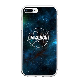 Чехол для iPhone 7Plus/8 Plus матовый с принтом NASA в Курске, Силикон | Область печати: задняя сторона чехла, без боковых панелей | galaxy | nasa | nebula | space | star | абстракция | вселенная | галактика | звезда | звезды | космический | наса | планеты