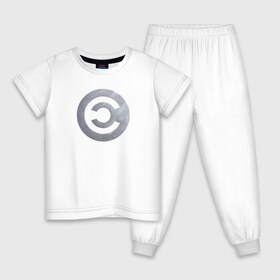 Детская пижама хлопок с принтом CALDARI в Курске, 100% хлопок |  брюки и футболка прямого кроя, без карманов, на брюках мягкая резинка на поясе и по низу штанин
 | caldari | eve | eve online | игры | калдари | эмблема