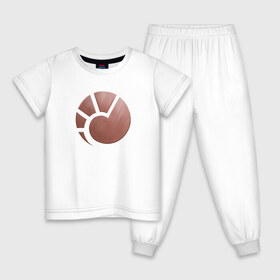 Детская пижама хлопок с принтом MINMATAR в Курске, 100% хлопок |  брюки и футболка прямого кроя, без карманов, на брюках мягкая резинка на поясе и по низу штанин
 | eve | eve online | minmatar | игры | минматар | эмблема