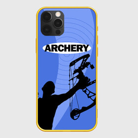 Чехол для iPhone 12 Pro Max с принтом Archery в Курске, Силикон |  | archer | archery | bow | bow hunter | bowhunter | лук | лучник | стрельба из лука