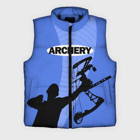 Мужской жилет утепленный 3D с принтом Archery в Курске,  |  | archer | archery | bow | bow hunter | bowhunter | лук | лучник | стрельба из лука