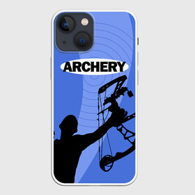 Чехол для iPhone 13 mini с принтом Archery в Курске,  |  | archer | archery | bow | bow hunter | bowhunter | лук | лучник | стрельба из лука