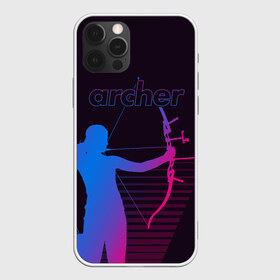 Чехол для iPhone 12 Pro Max с принтом Archer в Курске, Силикон |  | archer | archery | bow | bow hunter | bowhunter | лук | лучник | стрельба из лука