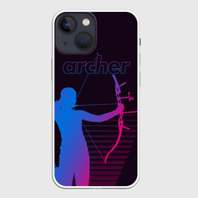 Чехол для iPhone 13 mini с принтом Archer в Курске,  |  | archer | archery | bow | bow hunter | bowhunter | лук | лучник | стрельба из лука