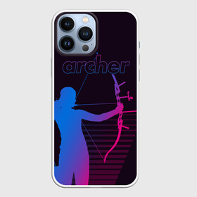 Чехол для iPhone 13 Pro Max с принтом Archer в Курске,  |  | archer | archery | bow | bow hunter | bowhunter | лук | лучник | стрельба из лука