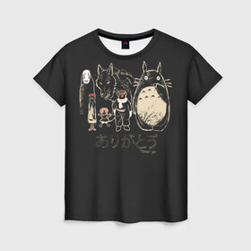 Женская футболка 3D с принтом My Neighbor Totoro группа на черном в Курске, 100% полиэфир ( синтетическое хлопкоподобное полотно) | прямой крой, круглый вырез горловины, длина до линии бедер | anime | hayao miyazaki | japanese | meme | miyazaki | piano | studio ghibli | tokyo | totoro | гибли | котобус | мой | сосед | сусуватари | тонари | тоторо | хаяо миядзаки