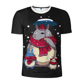 Мужская футболка 3D спортивная с принтом My Neighbor Totoro зонт от снега в Курске, 100% полиэстер с улучшенными характеристиками | приталенный силуэт, круглая горловина, широкие плечи, сужается к линии бедра | Тематика изображения на принте: anime | hayao miyazaki | japanese | meme | miyazaki | piano | studio ghibli | tokyo | totoro | гибли | котобус | мой | сосед | сусуватари | тонари | тоторо | хаяо миядзаки