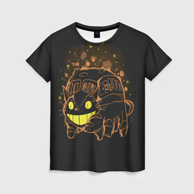 Женская футболка 3D с принтом My Neighbor Totoro оранжевый кот в Курске, 100% полиэфир ( синтетическое хлопкоподобное полотно) | прямой крой, круглый вырез горловины, длина до линии бедер | Тематика изображения на принте: anime | hayao miyazaki | japanese | meme | miyazaki | piano | studio ghibli | tokyo | totoro | гибли | котобус | мой | сосед | сусуватари | тонари | тоторо | хаяо миядзаки