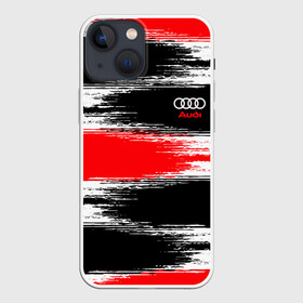 Чехол для iPhone 13 mini с принтом AUDI в Курске,  |  | audi | auto | avto | car | race | авто | автоспорт | ауди | гонки | марка | машина | тачка | трасса