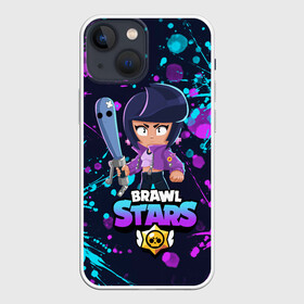 Чехол для iPhone 13 mini с принтом BRAWL STARS BIBI. в Курске,  |  | bib | brawl stars | bull | colt | crow | leon | leon shark | moba | sally leon | shark | акула | берли | биби | бравл старс | ворон | жанр | игра | кольт | леон | леон акула | нита | спайк | шелли