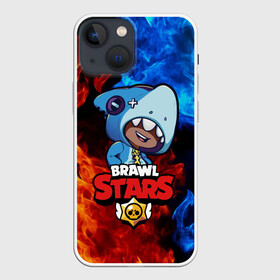 Чехол для iPhone 13 mini с принтом Brawl Stars LEON SHARK в Курске,  |  | 8 bit | 8 бит | brawl | brawl stars | crow | leon | shark | stars | акула | бравл | бравл старс | браво старс | игра | компьютерная | кров | леон | леон акула | онлайн | старс | шарк