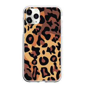 Чехол для iPhone 11 Pro Max матовый с принтом Кошачий окрас в Курске, Силикон |  | Тематика изображения на принте: гепард | животные | камуфляж | кошки | окрас | пантера | природа | раскрас | тигр