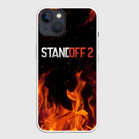 Чехол для iPhone 13 с принтом STANDOFF 2 | СТАНДОФФ 2 в Курске,  |  | bandit | bright | counter strike | cs go | fire | flame | heat | light | special ops | spetsnaz | standoff | standoff 2 | war | wildfire | бандиты | война | искры | огненный | огонь | пламя | пожар | противостояние | спецназ | стандофф