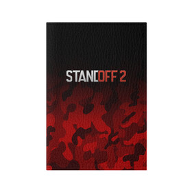 Обложка для паспорта матовая кожа с принтом STANDOFF 2 в Курске, натуральная матовая кожа | размер 19,3 х 13,7 см; прозрачные пластиковые крепления | standoff | standoff 2 | противостояние