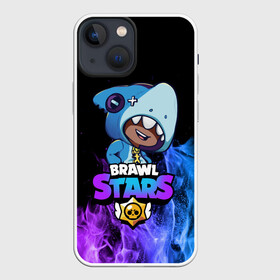 Чехол для iPhone 13 mini с принтом Brawl Stars LEON SHARK в Курске,  |  | 8 bit | 8 бит | brawl | brawl stars | crow | leon | shark | stars | акула | бравл | бравл старс | браво старс | игра | компьютерная | кров | леон | леон акула | онлайн | старс | шарк