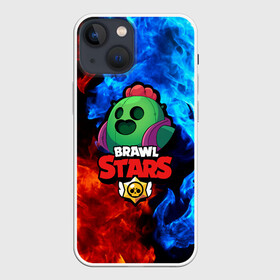 Чехол для iPhone 13 mini с принтом Brawl Stars Spike в Курске,  |  | bibi | brawl stars | brock | bull | crow | dinomike | el primo | leon | mobile game | nita | poko | ricochet | stars | tara | бравл старс | ворон | леон | мобильные игры