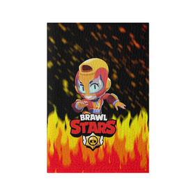 Обложка для паспорта матовая кожа с принтом BRAWL STARS MAX. в Курске, натуральная матовая кожа | размер 19,3 х 13,7 см; прозрачные пластиковые крепления | bib | brawl stars | bull | colt | crow | leon | leon shark | max | moba | sally leon | shark | акула | берли | биби | бравл старс | ворон | жанр | игра | кольт | леон | леон акула | макс | нита | спайк | шелли