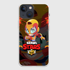 Чехол для iPhone 13 mini с принтом BRAWL STARS MAX. в Курске,  |  | bib | brawl stars | bull | colt | crow | leon | leon shark | max | moba | sally leon | shark | акула | берли | биби | бравл старс | ворон | жанр | игра | кольт | леон | леон акула | макс | нита | спайк | шелли