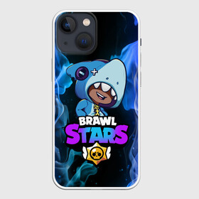 Чехол для iPhone 13 mini с принтом Brawl Stars LEON в Курске,  |  | 8 bit | 8 бит | brawl | brawl stars | crow | leon | shark | stars | акула | бравл | бравл старс | браво старс | игра | компьютерная | кров | леон | леон акула | онлайн | старс | шарк