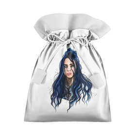 Подарочный 3D мешок с принтом BILLIE EILISH в Курске, 100% полиэстер | Размер: 29*39 см | ayelish | bad guy | bellyache | bilie eilish | bilie elish | billie | billie eilish | eilish | electronic | elish | music | били айлиш | билли айлиш | эйлиш | элиш