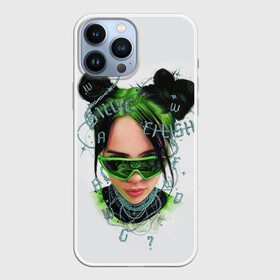 Чехол для iPhone 13 Pro Max с принтом BILLIE EILISH в Курске,  |  | ayelish | bad guy | bellyache | bilie eilish | bilie elish | billie | billie eilish | eilish | electronic | elish | music | били айлиш | билли айлиш | эйлиш | элиш