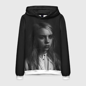 Мужская толстовка 3D с принтом BILLIE EILISH в Курске, 100% полиэстер | двухслойный капюшон со шнурком для регулировки, мягкие манжеты на рукавах и по низу толстовки, спереди карман-кенгуру с мягким внутренним слоем. | ayelish | bad guy | bellyache | bilie eilish | bilie elish | billie | billie eilish | eilish | electronic | elish | music | били айлиш | билли айлиш | эйлиш | элиш