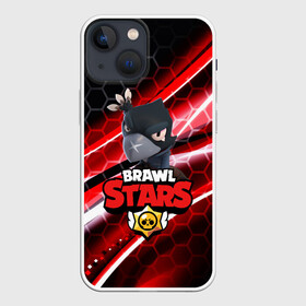 Чехол для iPhone 13 mini с принтом BRAWL STARS CROW в Курске,  |  | bibi | brawl stars | brock | bull | crow | dinomike | el primo | leon | mobile game | nita | poko | ricochet | stars | tara | бравл старс | ворон | леон | мобильные игры