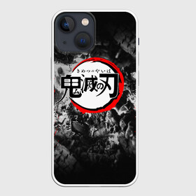 Чехол для iPhone 13 mini с принтом Japanese hierogliphes Demon Slayer в Курске,  |  | demon slayer | demon slayer: kimetsu no yaiba | kimetsu | kimetsu no yaiba | nezuko | slayer | tanjiro | клинок рассекающий демонов | незуко | танджиро | шинобу кочо