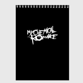 Скетчбук с принтом My Chemical Romance spider в Курске, 100% бумага
 | 48 листов, плотность листов — 100 г/м2, плотность картонной обложки — 250 г/м2. Листы скреплены сверху удобной пружинной спиралью | music | my chemical romance | rock | боб брайар | джеймс дьюис | джерард уэи | майки уэи | музыка | рок | рэй торо | фрэнк айеро