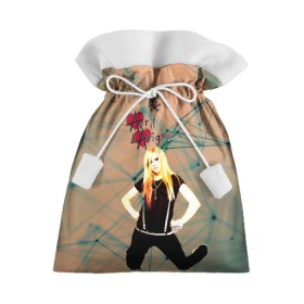 Подарочный 3D мешок с принтом Avril Lavigne в Курске, 100% полиэстер | Размер: 29*39 см | Тематика изображения на принте: avril lavigne | аврил лавин | блондиника | музыка | рок
