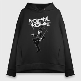 Женское худи Oversize хлопок с принтом My Chemical RomanceРО в Курске, френч-терри — 70% хлопок, 30% полиэстер. Мягкий теплый начес внутри —100% хлопок | боковые карманы, эластичные манжеты и нижняя кромка, капюшон на магнитной кнопке | music | my chemical romance | rock | боб брайар | джеймс дьюис | джерард уэи | майки уэи | музыка | рок | рэй торо | фрэнк айеро