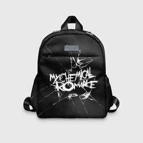 Детский рюкзак 3D с принтом MY CHEMICAL ROMANCE. в Курске, 100% полиэстер | лямки с регулируемой длиной, сверху петелька, чтобы рюкзак можно было повесить на вешалку. Основное отделение закрывается на молнию, как и внешний карман. Внутри дополнительный карман. По бокам два дополнительных кармашка | music | my chemical romance | rock | боб брайар | джеймс дьюис | джерард уэи | май чемикал романс | майки уэи | музыка | рок | рэй торо | фрэнк айеро