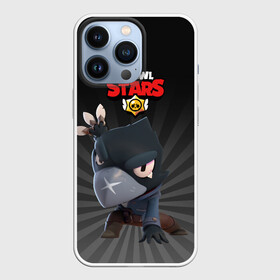 Чехол для iPhone 13 Pro с принтом Brawl Stars Crow в Курске,  |  | brawl stars | bull | colt | crow | leon | leon shark | shark | stars | акула | берли | ворон | динамайк | кольт | леон | леон акула | нита | спайк | шелли | эль примо