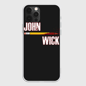 Чехол для iPhone 12 Pro Max с принтом John Wick в Курске, Силикон |  | Тематика изображения на принте: baba yaga | chapter | franchise | halle berry | john wick | keanu reeves | parabellum | баба яга | глава | джон уик 3 | киану ривз | парабеллум | франшиза