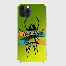 Чехол для iPhone 12 Pro с принтом Look alive sunshine в Курске, силикон | область печати: задняя сторона чехла, без боковых панелей | Тематика изображения на принте: alive | look | my chemical | rok | romance | sunshine