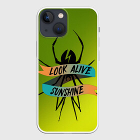 Чехол для iPhone 13 mini с принтом Look alive sunshine в Курске,  |  | Тематика изображения на принте: alive | look | my chemical | rok | romance | sunshine