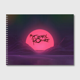 Альбом для рисования с принтом MCR Logo в Курске, 100% бумага
 | матовая бумага, плотность 200 мг. | 2007 | chemical | emo | logo | mcr | rock | romance | вокалист | группа | джерард | лого | рок | уэйн | эмо
