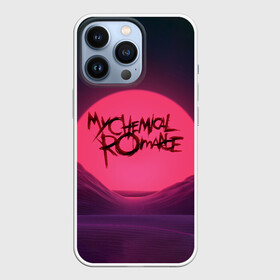 Чехол для iPhone 13 Pro с принтом MCR Logo в Курске,  |  | 2007 | chemical | emo | logo | mcr | rock | romance | вокалист | группа | джерард | лого | рок | уэйн | эмо