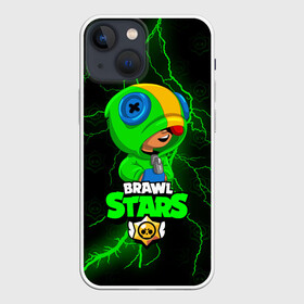 Чехол для iPhone 13 mini с принтом BRAWL STARS LEON. в Курске,  |  | bib | brawl stars | colt | crow | el brown | leon | leon shark | max | moba | sally leon | shark | акула | берли | биби | бравл старс | браун | ворон | жанр | игра | кольт | леон | леон акула | макс | нита | шелли