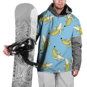 Накидка на куртку 3D с принтом Banana art в Курске, 100% полиэстер |  | Тематика изображения на принте: banana | pop art | банан | бананы | поп арт