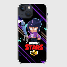 Чехол для iPhone 13 mini с принтом BRAWL STARS BIBI. в Курске,  |  | bib | brawl stars | colt | crow | el brown | leon | leon shark | max | moba | sally leon | shark | акула | берли | биби | бравл старс | браун | ворон | жанр | игра | кольт | леон | леон акула | макс | нита | шелли