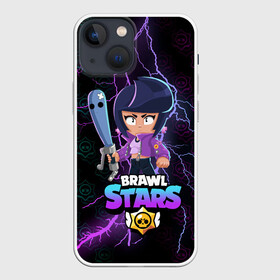 Чехол для iPhone 13 mini с принтом BRAWL STARS BIBI. в Курске,  |  | bib | brawl stars | colt | crow | el brown | leon | leon shark | max | moba | sally leon | shark | акула | берли | биби | бравл старс | браун | ворон | жанр | игра | кольт | леон | леон акула | макс | нита | шелли