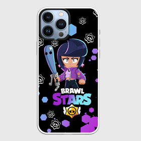 Чехол для iPhone 13 Pro Max с принтом BRAWL STARS BIBI. в Курске,  |  | bib | brawl stars | colt | crow | el brown | leon | leon shark | max | moba | sally leon | shark | акула | берли | биби | бравл старс | браун | ворон | жанр | игра | кольт | леон | леон акула | макс | нита | шелли