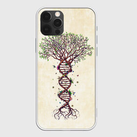 Чехол для iPhone 12 Pro Max с принтом Дерево жизни в Курске, Силикон |  | бабочки | ветви | ветки | дерево | днк | жизнь | корни | крона | птички