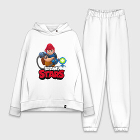 Женский костюм хлопок Oversize с принтом Pam From Brawl Stars в Курске,  |  | brawl | brawl st | brawl stars | colt | dynamike | game | leon | logo | mobo | poco | shelly | stars | бравл | динамайк | игра | игры | кольт | леон | лого | мобильные игры | надпись | поко | старс | шелли