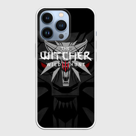 Чехол для iPhone 13 Pro с принтом ВЕДЬМАК КОГТИ   ВОЛК НА ФОНЕ   THE WITCHER в Курске,  |  | geralt | the witcher | the witcher wild hunt | witcher | wolf | аард | аксий | белый волк | ведьмак | ведьмак 3 | волк | геральт | игни | ирден | йенифер | каер морхен | квен | охотник | трисс | цири | школа волка