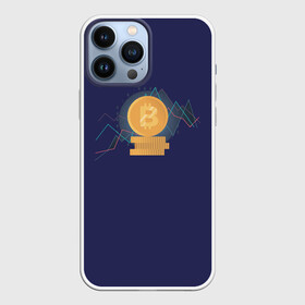 Чехол для iPhone 13 Pro Max с принтом Биткоин в Курске,  |  | bitcoin | coin | cryptocurrency | currency | gold | mining | money | symbol | биткоин | богатство | валюта | деньги | золото | интернет | коин | крипта | криптовалюта | майнинг | символ | трейдер
