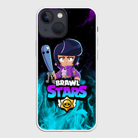 Чехол для iPhone 13 mini с принтом BRAWL STARS BIBI в Курске,  |  | bibi | brawl stars | crow | leon | leon shark | sally leon | shark | stars | акула | биби | ворон | леон | леон акула | спайк