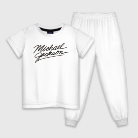 Детская пижама хлопок с принтом Jackson Michael в Курске, 100% хлопок |  брюки и футболка прямого кроя, без карманов, на брюках мягкая резинка на поясе и по низу штанин
 | 